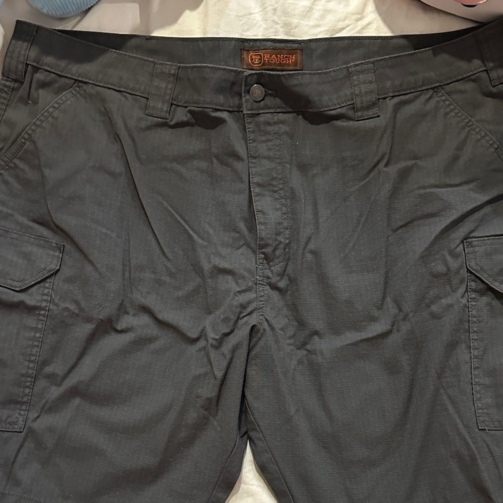 Men's Gray Cargo Shorts